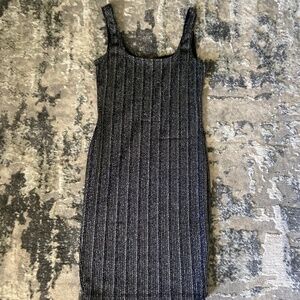Black/Silver Cocktail Dress